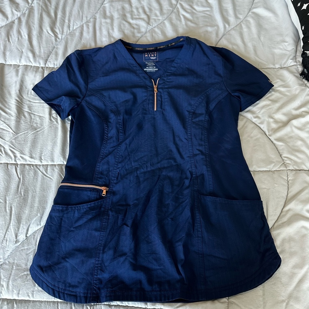 Cherokee statement scrub top
